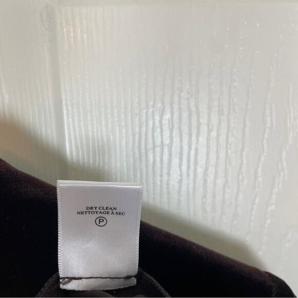 A.L.C. Maeve Java Brown Cut Out Velvet Midi Dress NWT - Picture 11 of 12